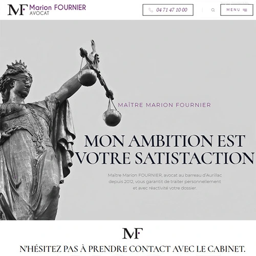 Marion Fournier Avocat Aurillac